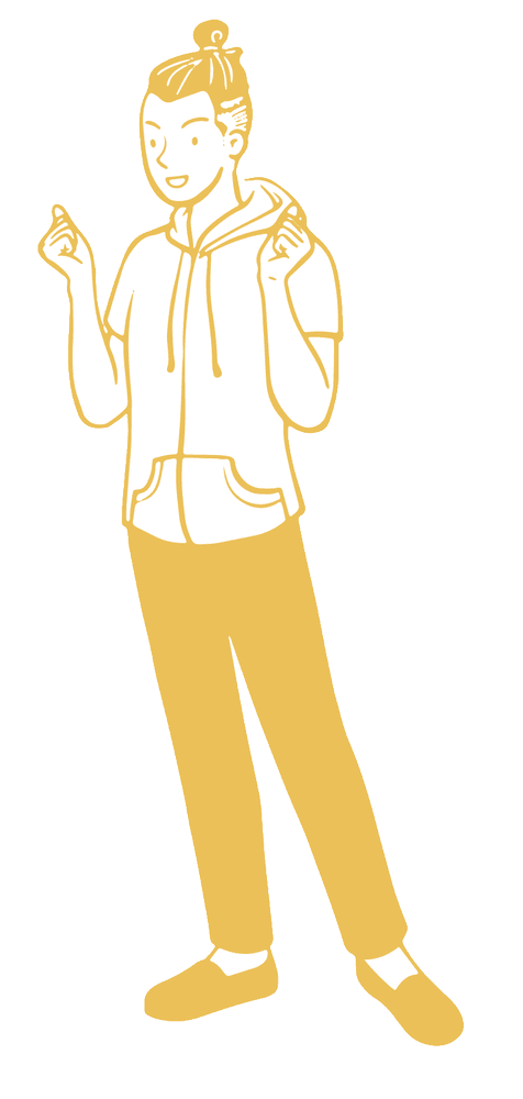 Illustration of the Yellow type character